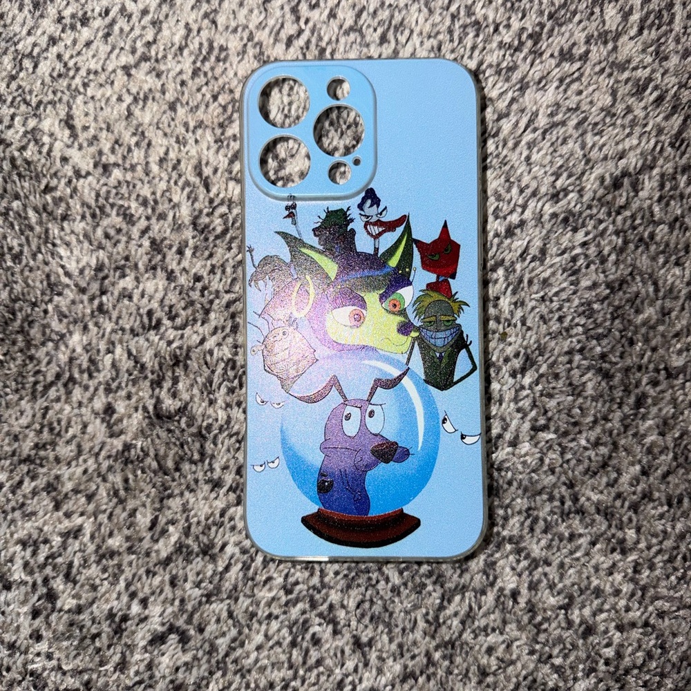 iPhone 16 Pro Max Courage the Cowardly Dog and Villains Case